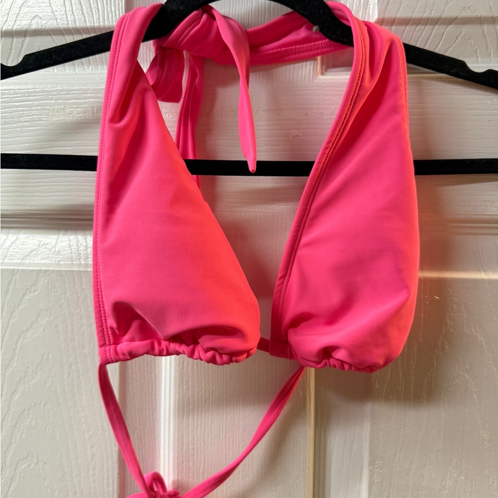 Wild Fable Neon Pink Bikini Top